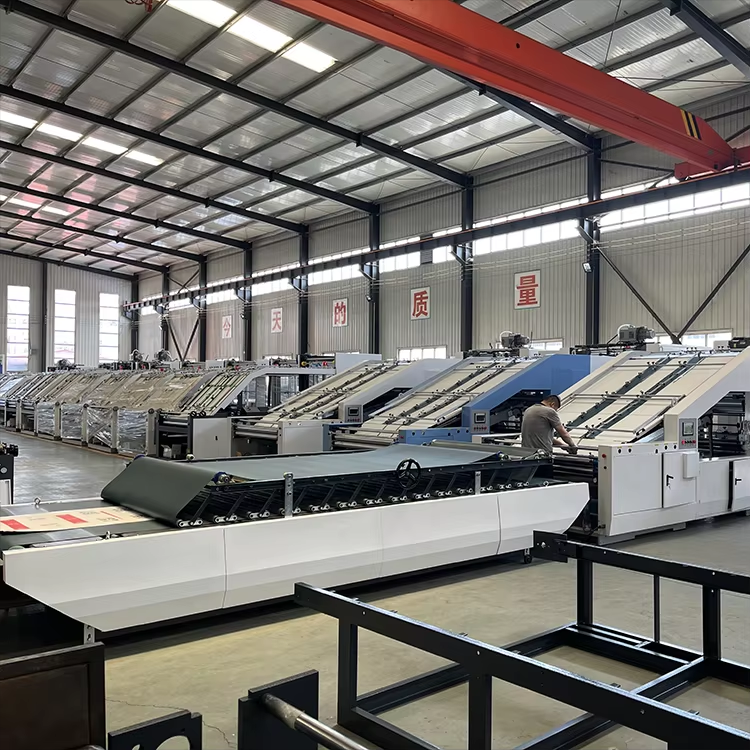 High Speed Automatic corrugated Flute Laminating Machine
